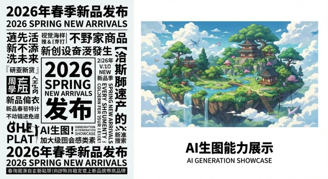 Qwen-Image 中英文文字渲染与生图能力展示